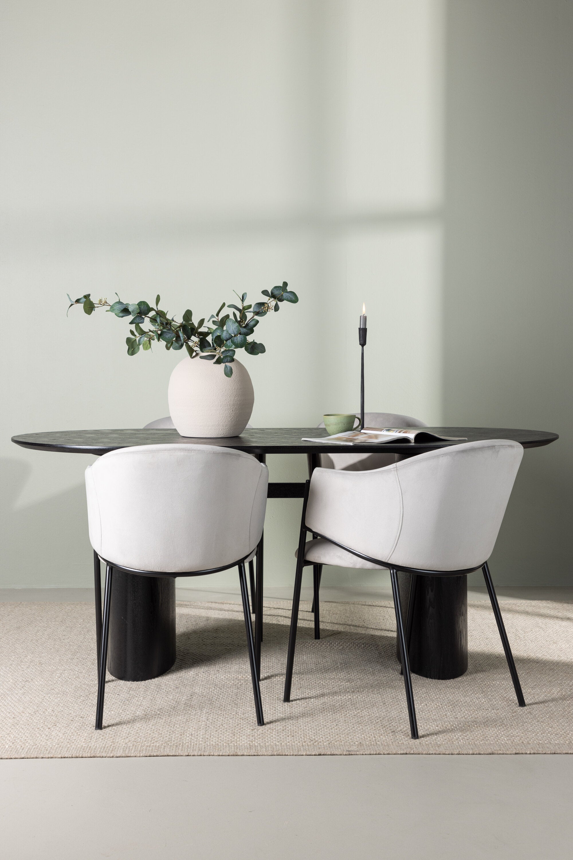 gr23622_1_m Dining Set Isolde Mit Den Stühlen Evelina Ovales Essgruppen Set