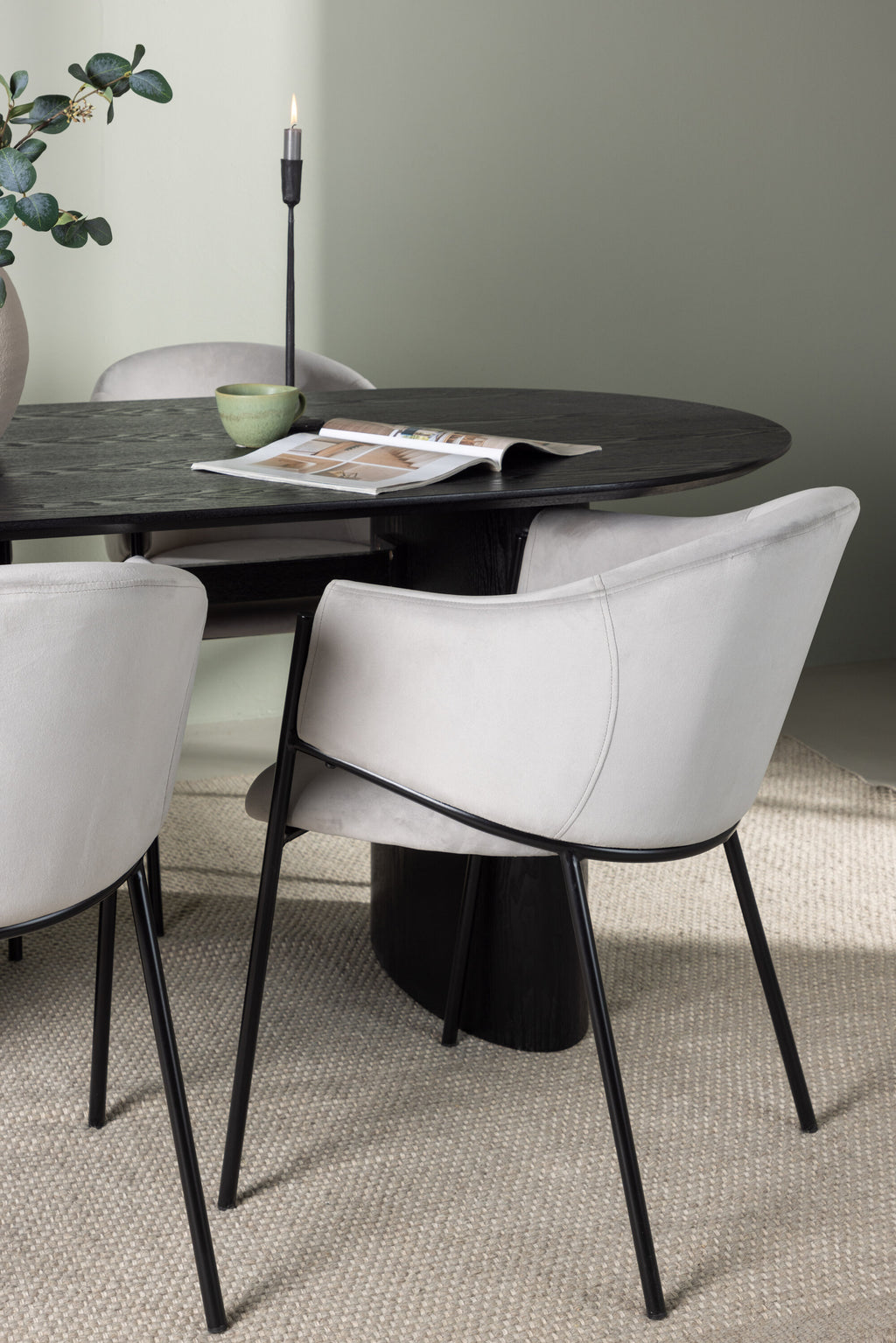 gr23622_3_m Dining Set Isolde Mit Den Stühlen Evelina Ovales Essgruppen Set