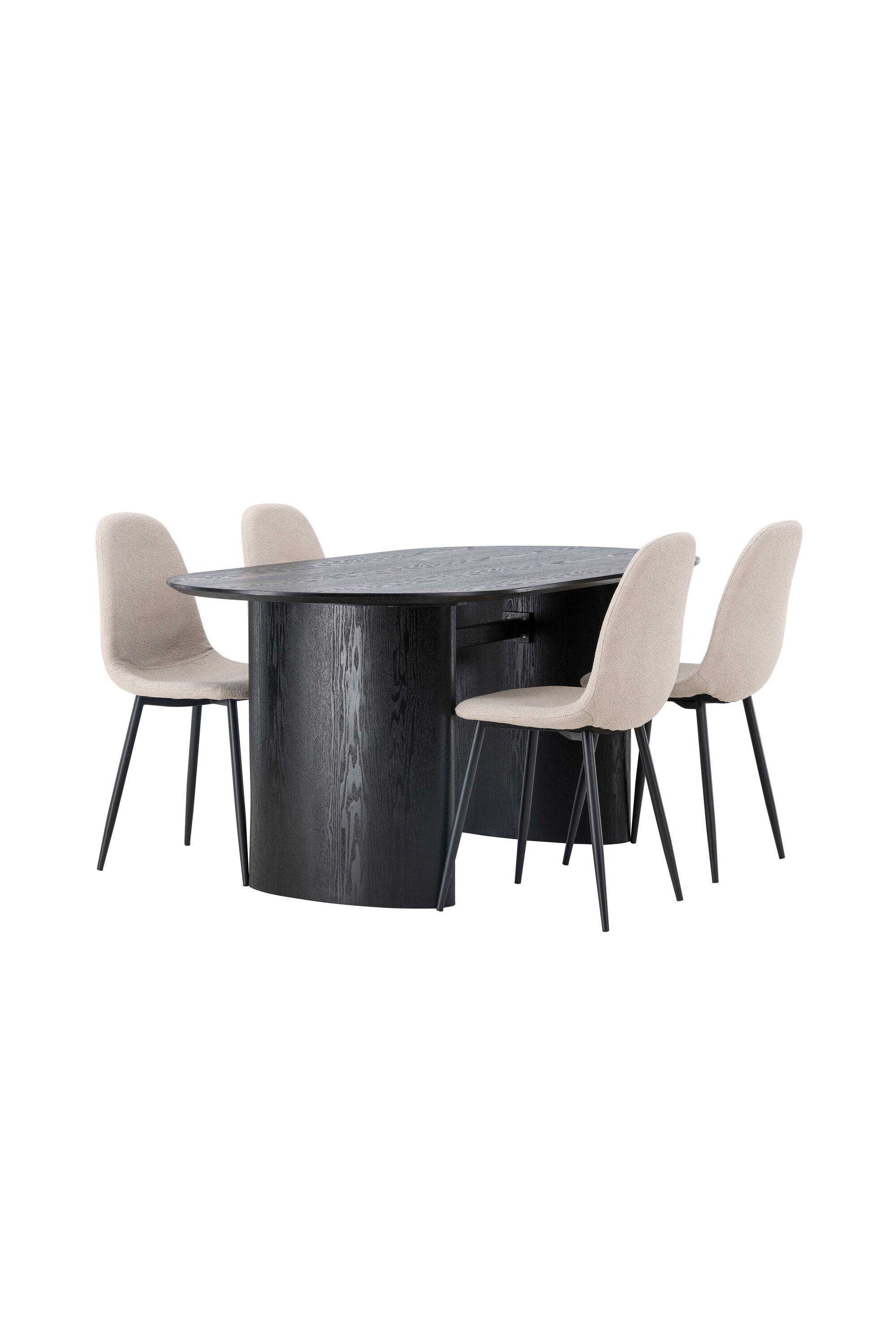 gr23624_11_os Dining Set Isolde Mit Den Stühlen Polar Ovales Essgruppen Set