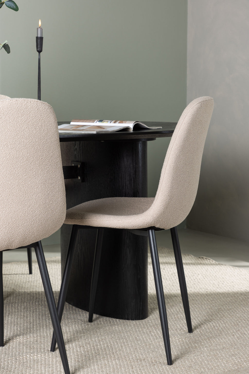 gr23624_3_m Dining Set Isolde Mit Den Stühlen Polar Ovales Essgruppen Set