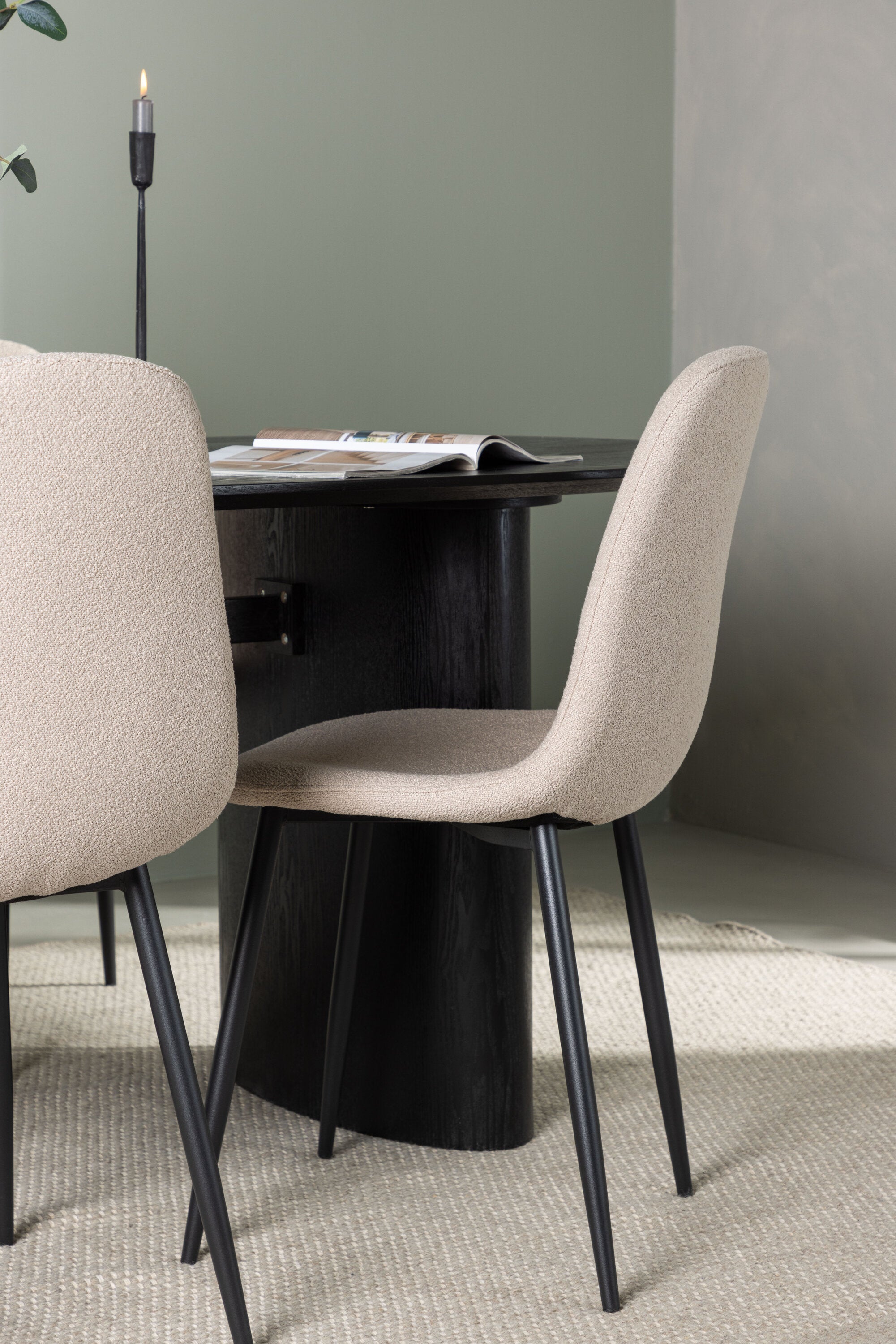 gr23624_3_m Dining Set Isolde Mit Den Stühlen Polar Ovales Essgruppen Set