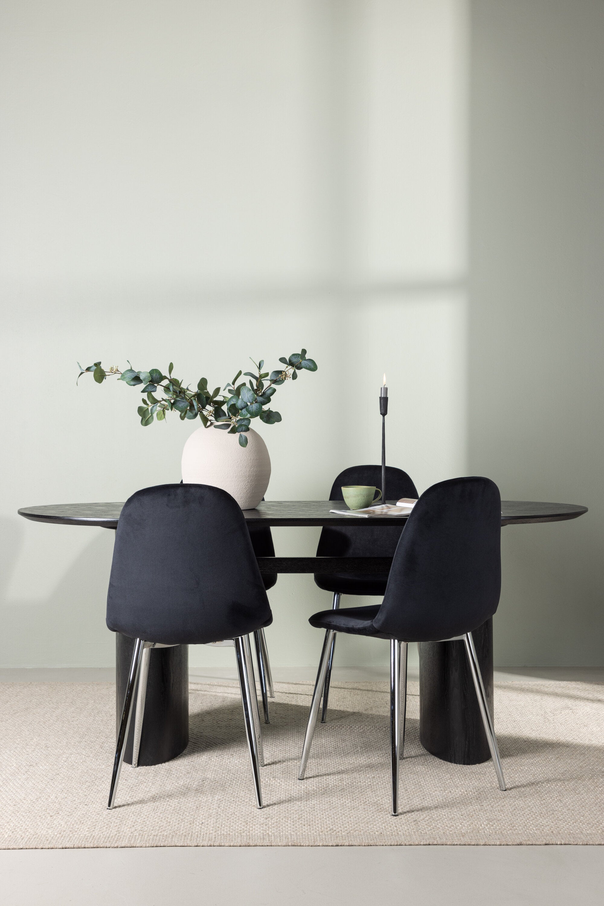 gr23626_1_m Esszimmer Set Isolde Mit Den Stühlen Polar Ovales Essgruppen Set