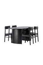 gr23629_11_os Esszimmer Set Isolde Mit Den Stühlen Montros Ovales Essgruppen Set