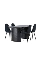 gr23631_11_os Dining Set Isolde Mit Den Stühlen Polar Ovales Essgruppen Set