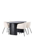 gr23632_11_os Dining Set Isolde Mit Den Stühlen Berit Ovales Essgruppen Set