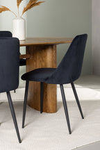 gr23646_3_m Esszimmer Set Isolde Mit Den Stühlen Night Ovales Essgruppen Set