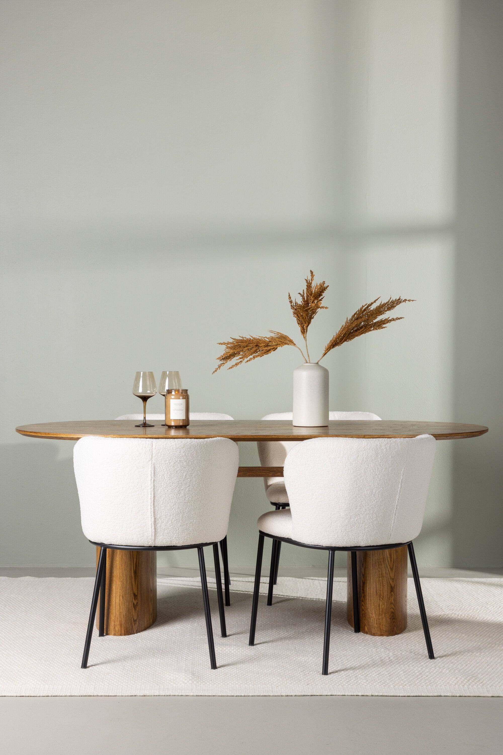 gr23647_1_m Esszimmer Set Isolde Mit Den Stühlen Edina Ovales Essgruppen Set