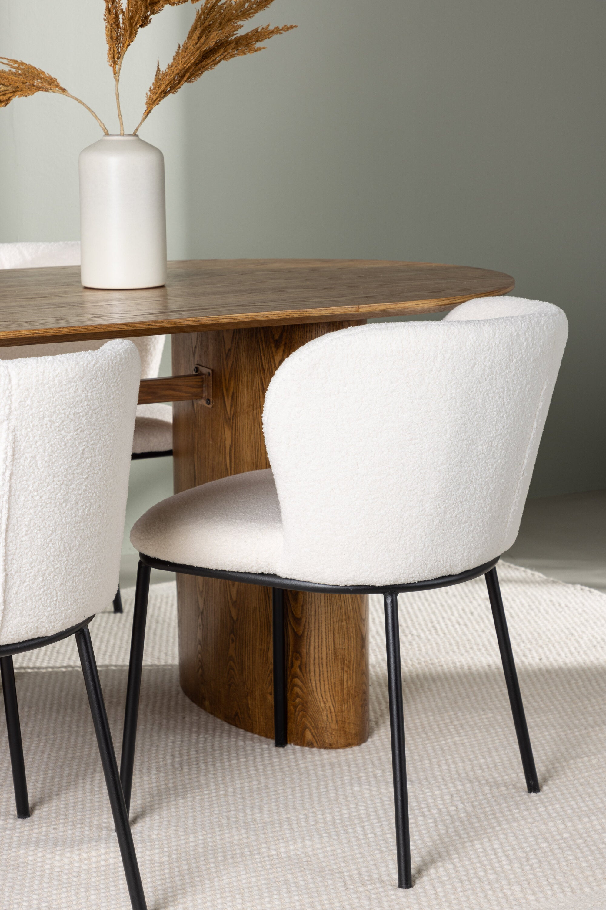 gr23647_3_m Esszimmer Set Isolde Mit Den Stühlen Edina Ovales Essgruppen Set