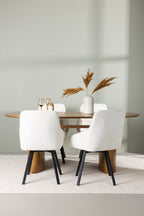 gr23648_1_m Esszimmer Set Isolde Mit Den Stühlen Rosie Ovales Essgruppen Set