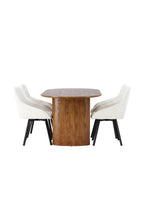 gr23648_4_os Esszimmer Set Isolde Mit Den Stühlen Rosie Ovales Essgruppen Set