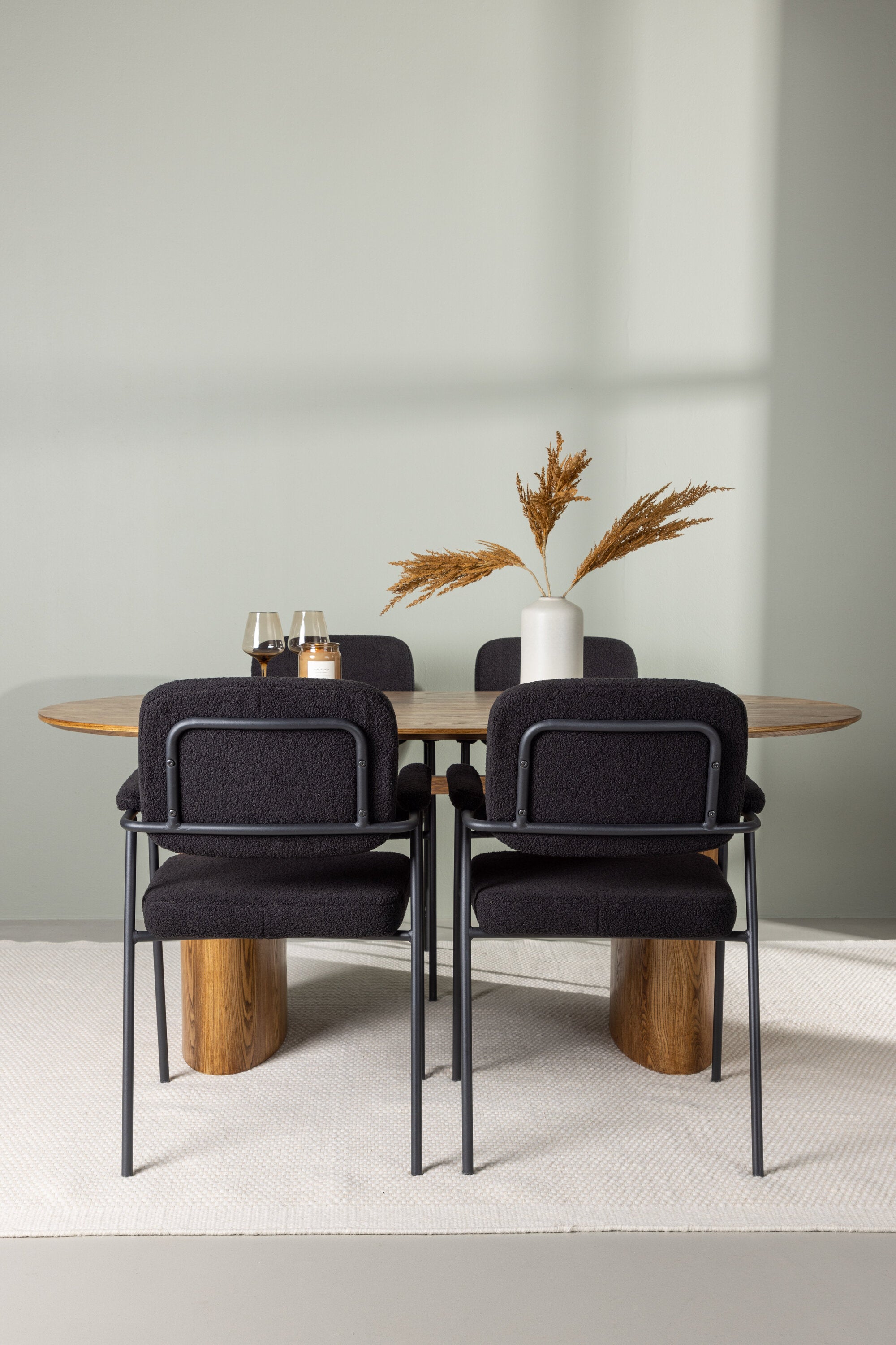 gr23649_1_m Esszimmer Set Isolde Mit Den Stühlen Yesterday Ovales Essgruppen Set