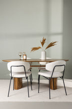 gr23655_1_m Dining Set Isolde Mit Den Stühlen Chico Ovales Essgruppen Set