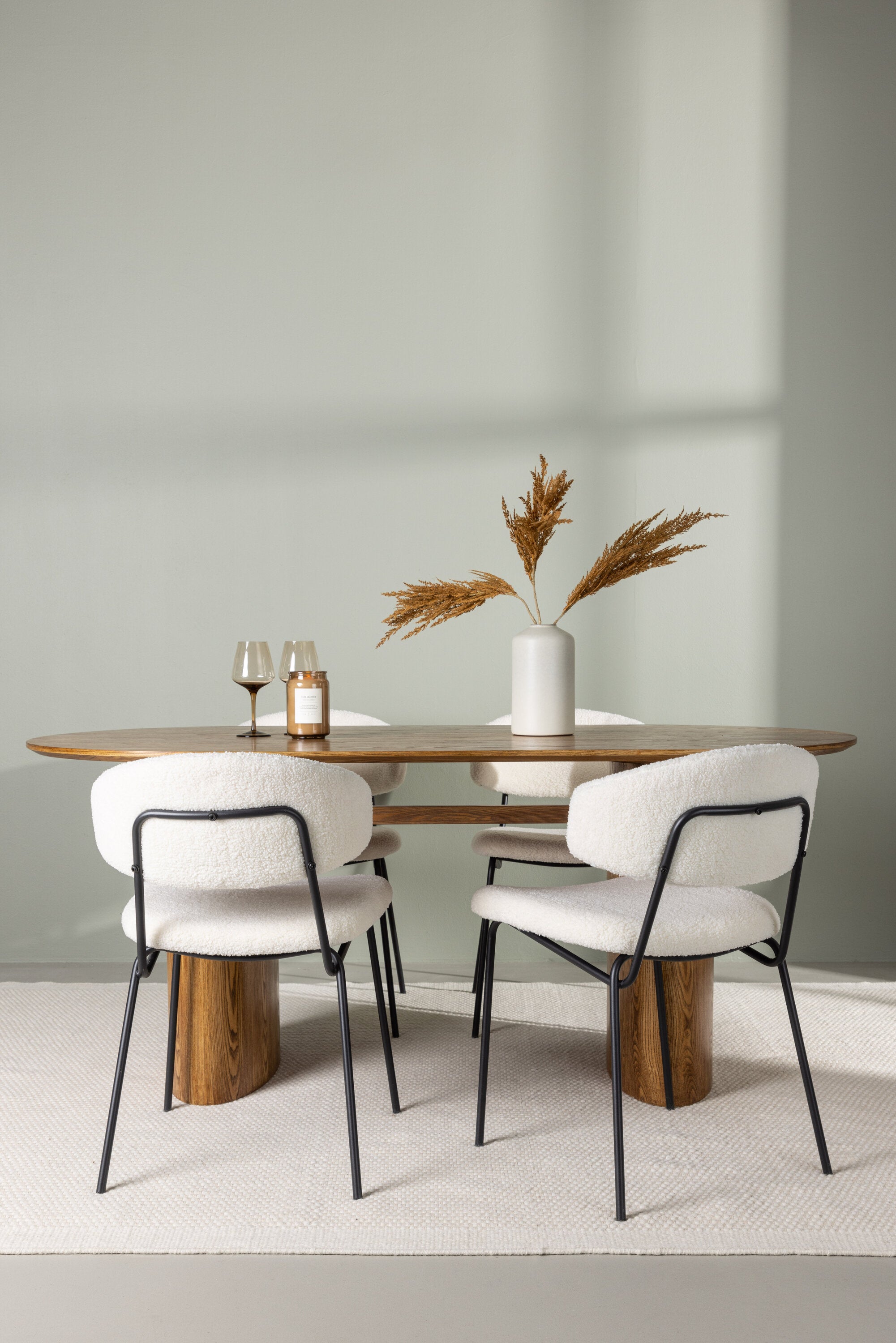 gr23655_1_m Dining Set Isolde Mit Den Stühlen Chico Ovales Essgruppen Set