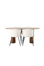 gr23657_1_os Dining Set Isolde Mit Den Stühlen Berit Ovales Essgruppen Set Default Title