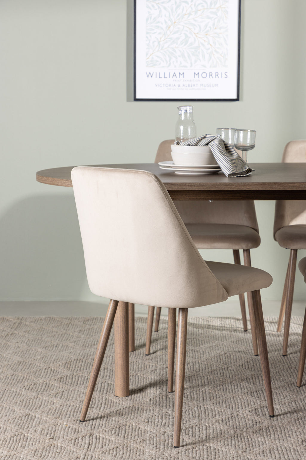 gr23662_3_m Dining Set Andy Mit Den Stühlen Night Ovales Essgruppen Set