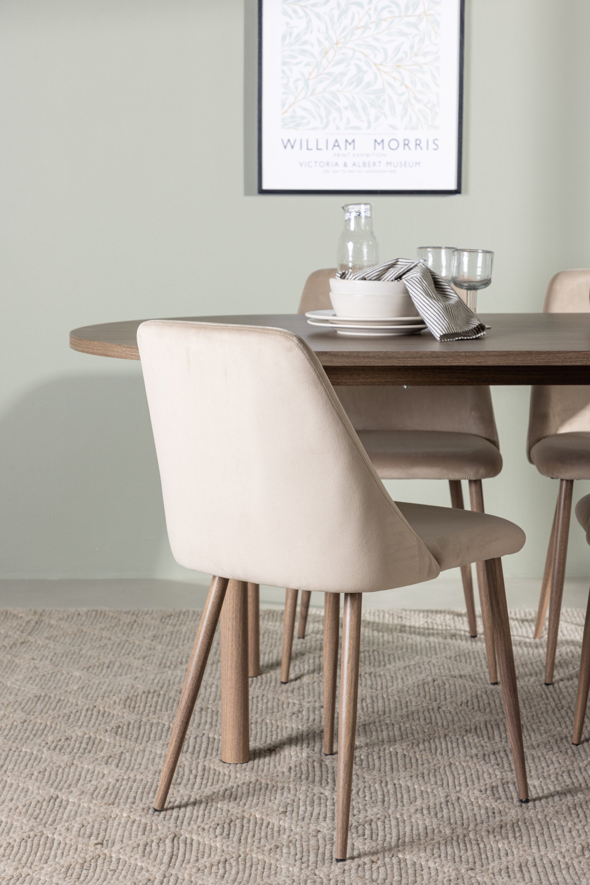 gr23662_3_m Dining Set Andy Mit Den Stühlen Night Ovales Essgruppen Set