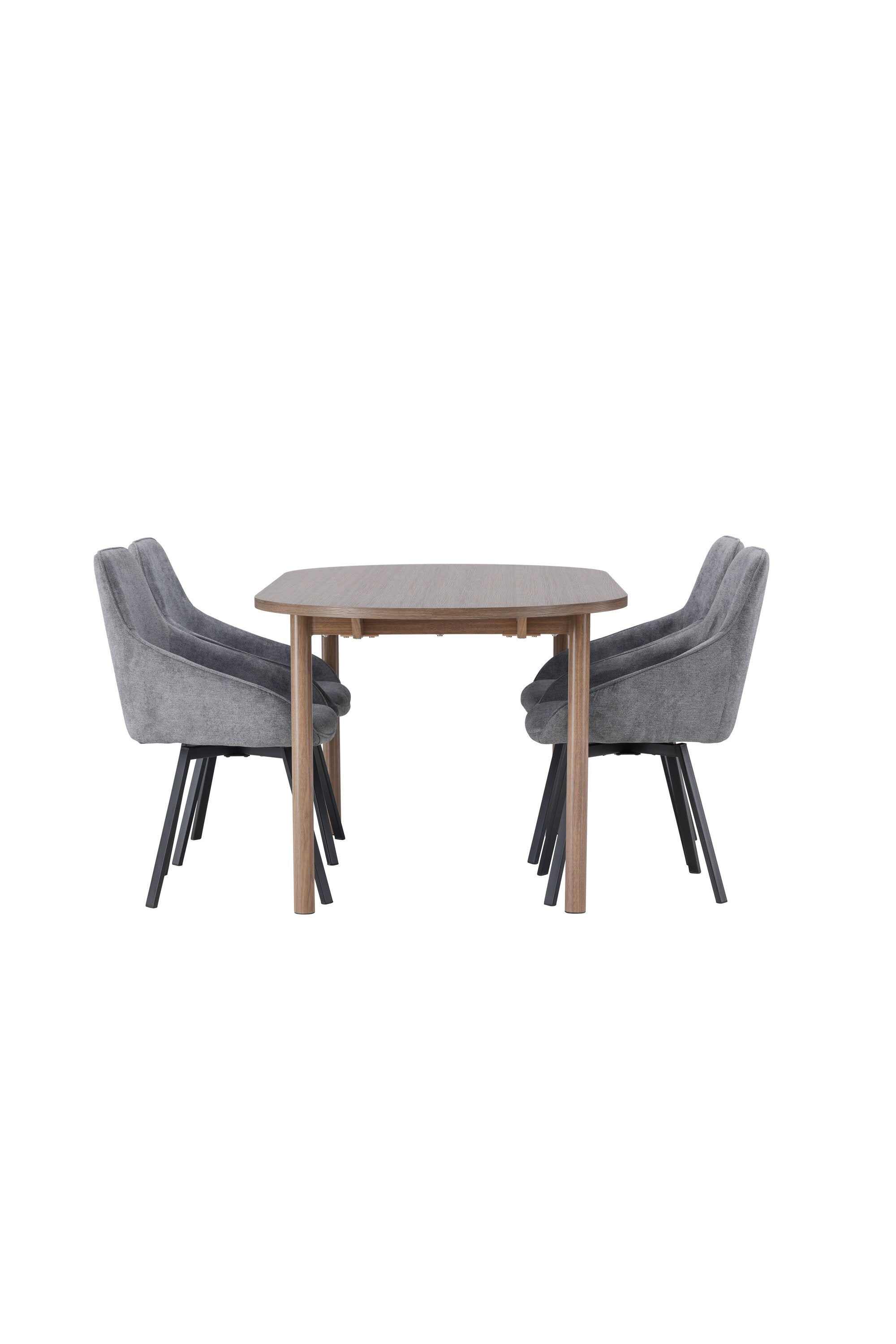 gr23669_4_os Esszimmer Set Andy Mit Den Stühlen Rosie Ovales Essgruppen Set