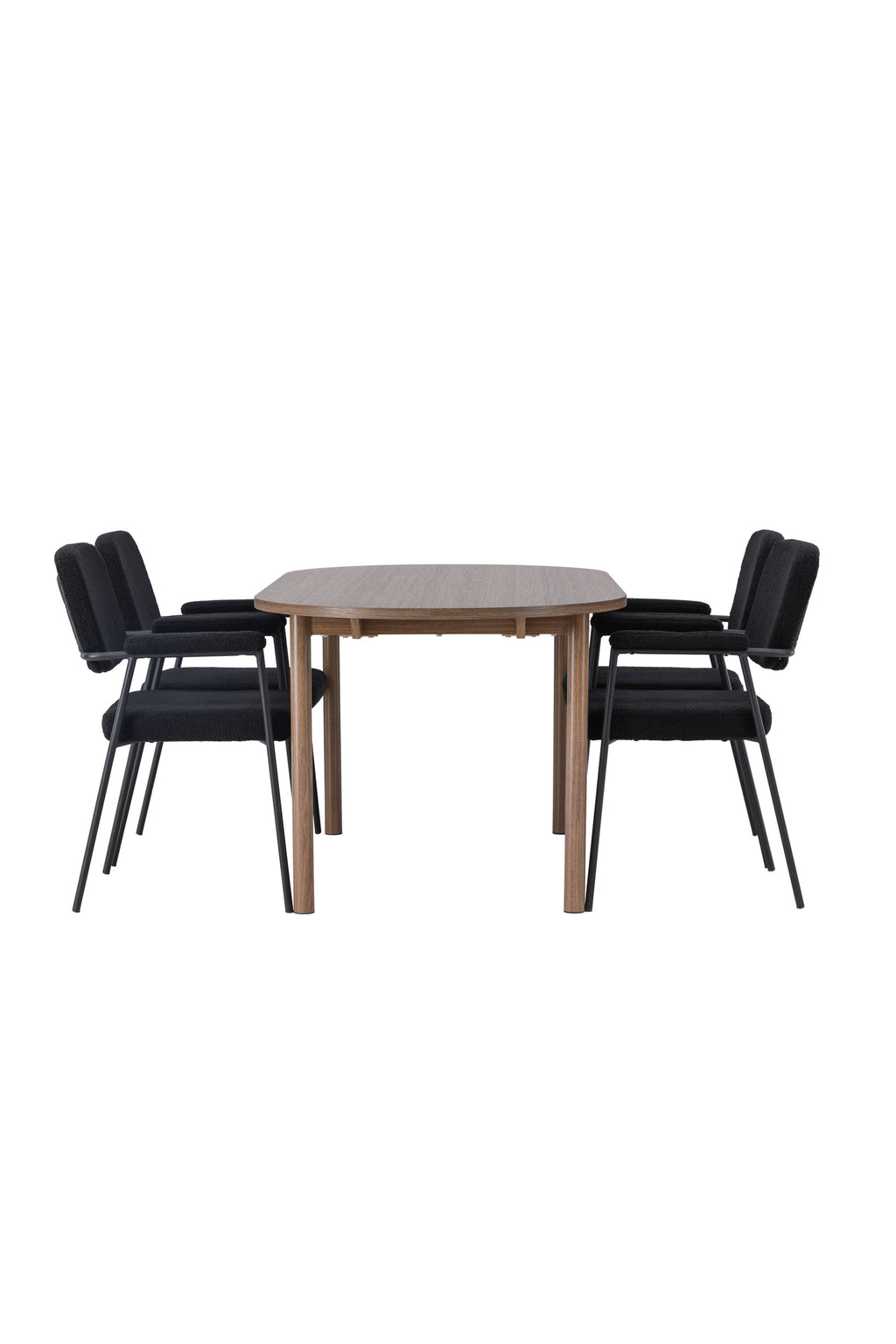 gr23674_4_os Esszimmer Set Andy Mit Den Stühlen Yesterday Ovales Essgruppen Set