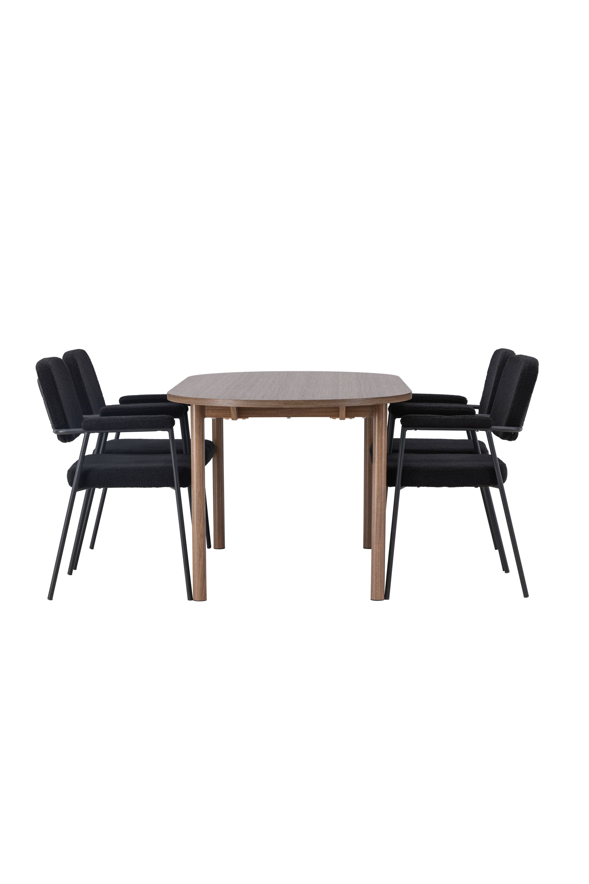 gr23674_4_os Esszimmer Set Andy Mit Den Stühlen Yesterday Ovales Essgruppen Set