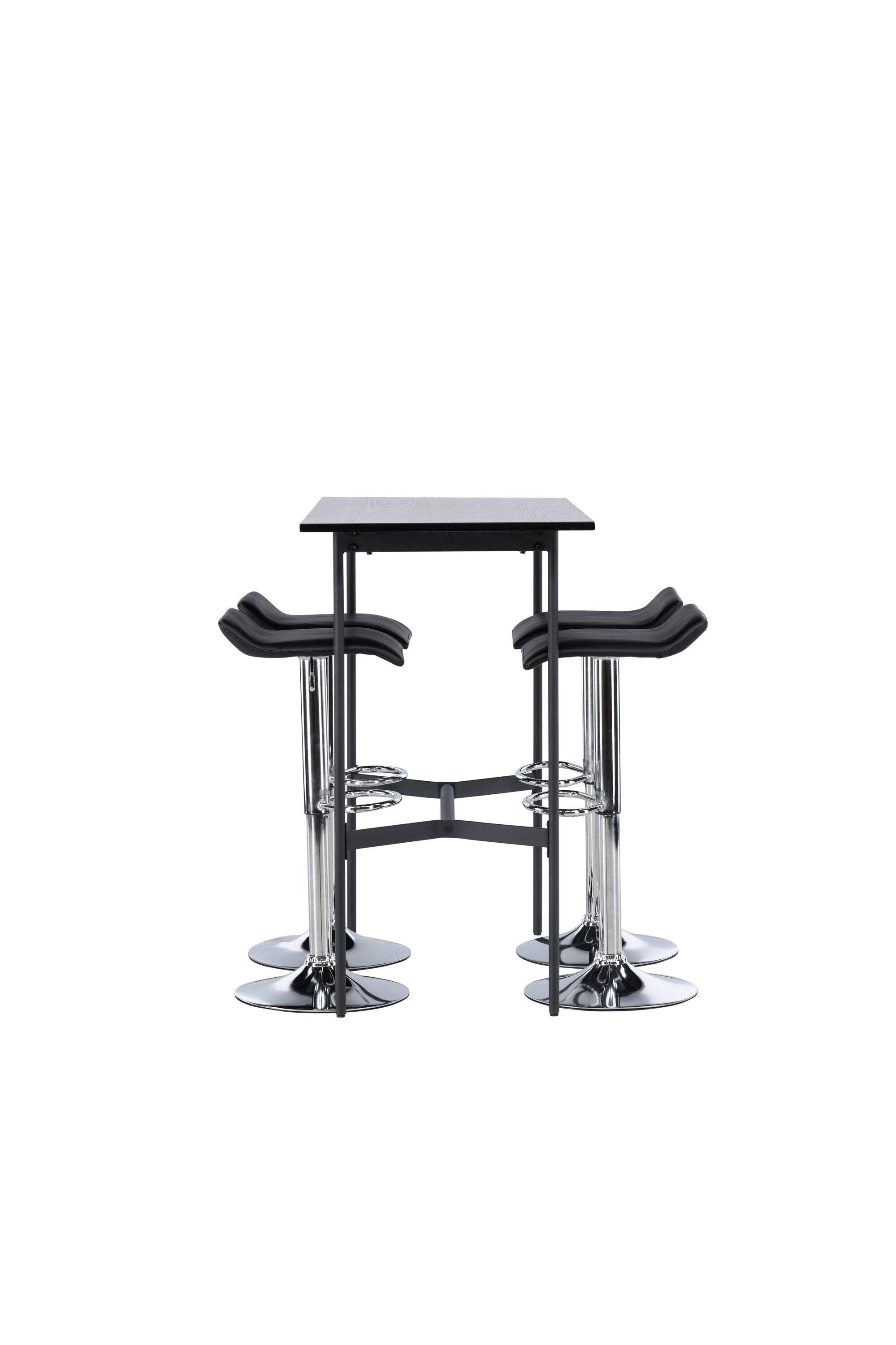 gr23693_10_os Bar Set Rax Mit Den Stühlen Jonna Rechteckiges Essgruppen Set Tisch: 105x120x60 Stuhl: 38x84x38