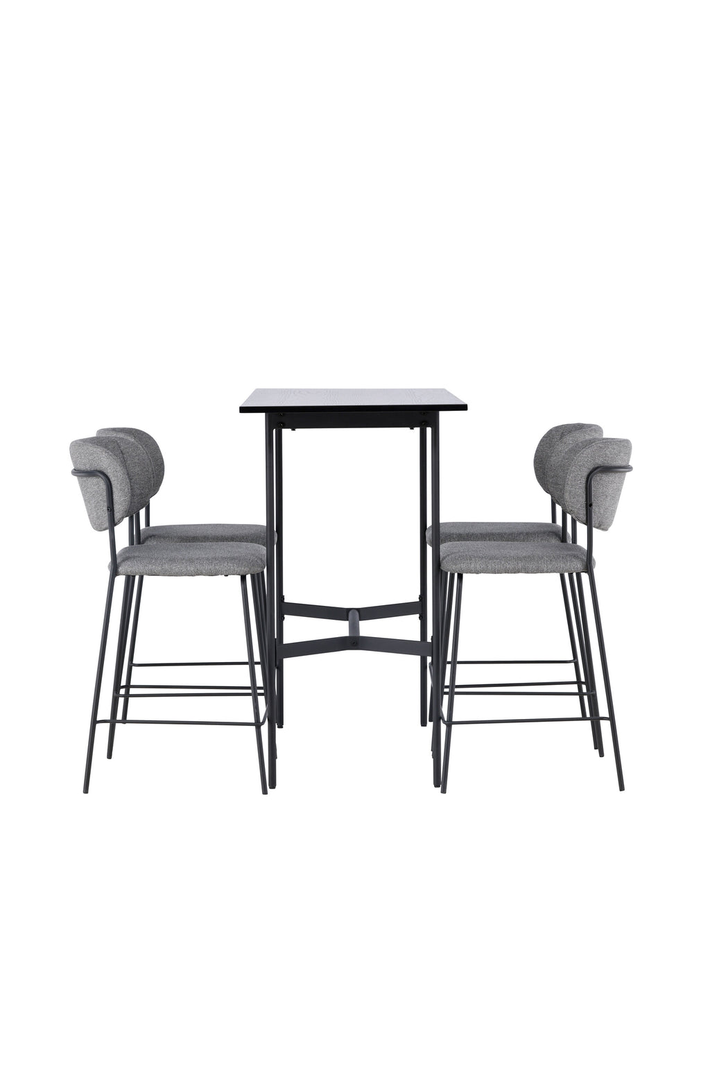 gr23696_10_os Bar Set Rax Mit Den Stühlen Bell Rechteckiges Essgruppen Set Table: 105x120x60 Chair: 49x95x44,5