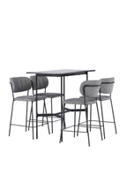 gr23696_11_os Bar Set Rax Mit Den Stühlen Bell Rechteckiges Essgruppen Set