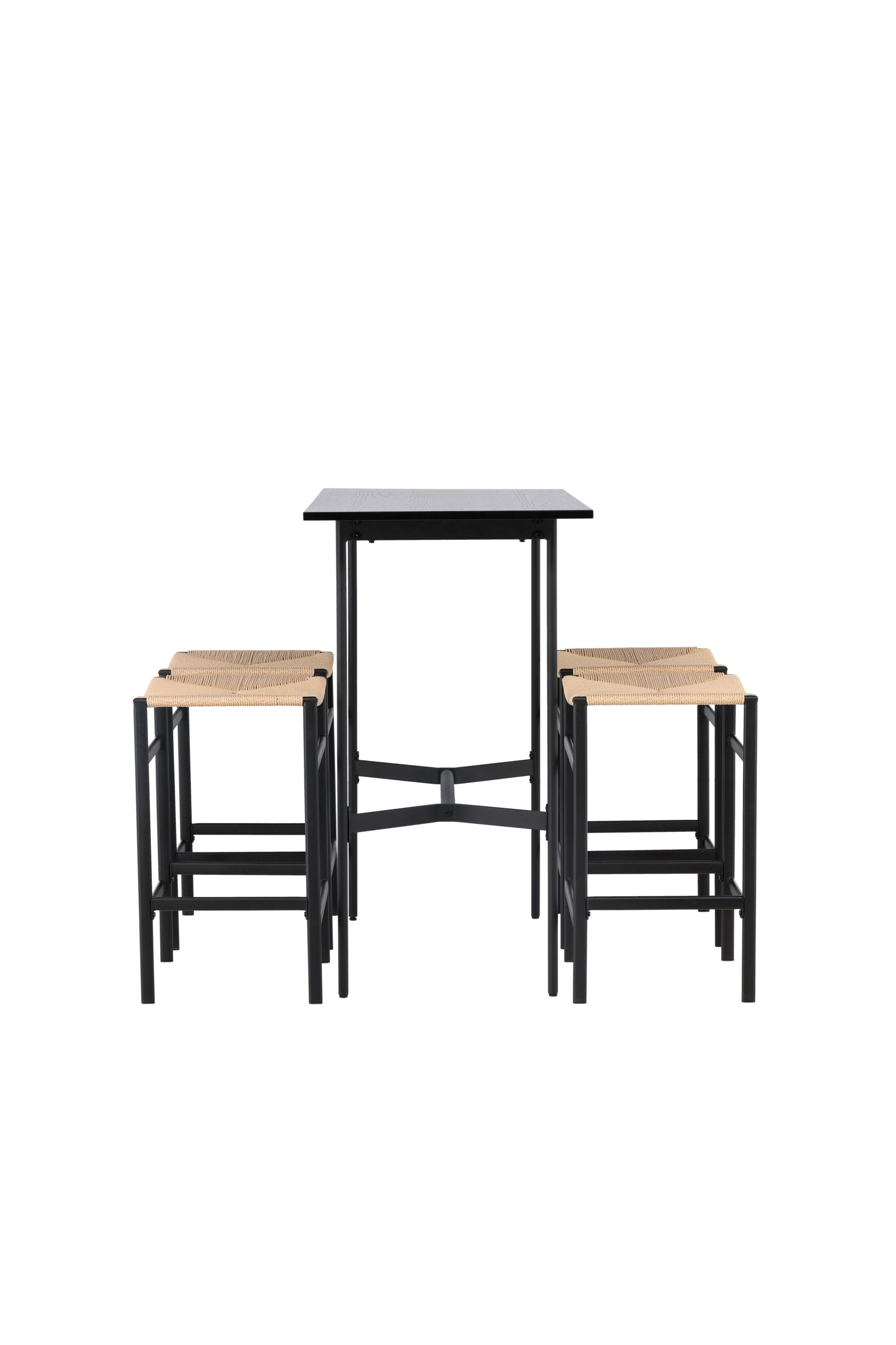 gr23697_10_os Bar Set Rax Mit Den Stühlen Polly Rechteckiges Essgruppen Set Table: 105x120x60 Chair: 40x66x45