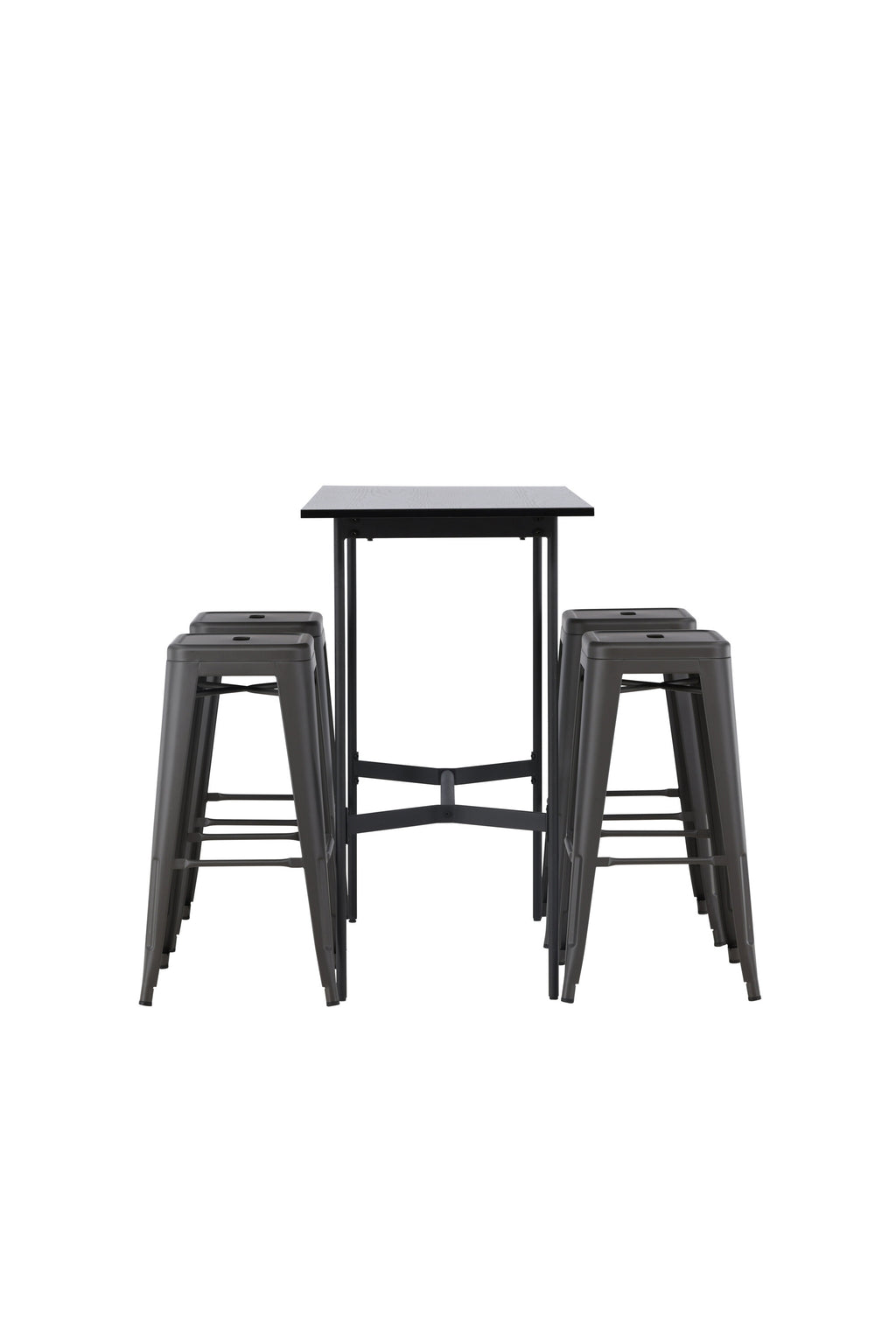 gr23700_10_os Bar Set Rax Mit Den Stühlen Tempe Rechteckiges Essgruppen Set Tisch: 105x120x60 Stuhl: 43x76x43