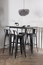 gr23702_1_m Bar Set Rax Mit Den Stühlen Tempe Rechteckiges Essgruppen Set