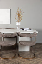 gr23705_4_m Esszimmer Set Olga Mit Den Stühlen Morning Rechteckiges Essgruppen Set