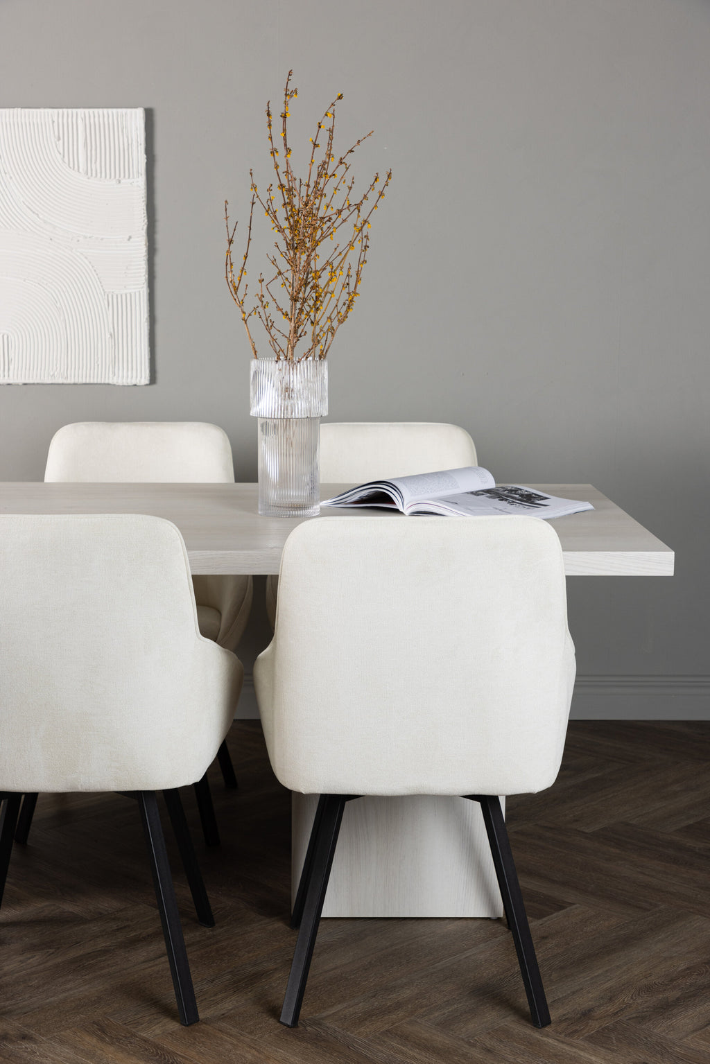 gr23710_4_m Esszimmer Set Olga Mit Den Stühlen Rosie Rechteckiges Essgruppen Set