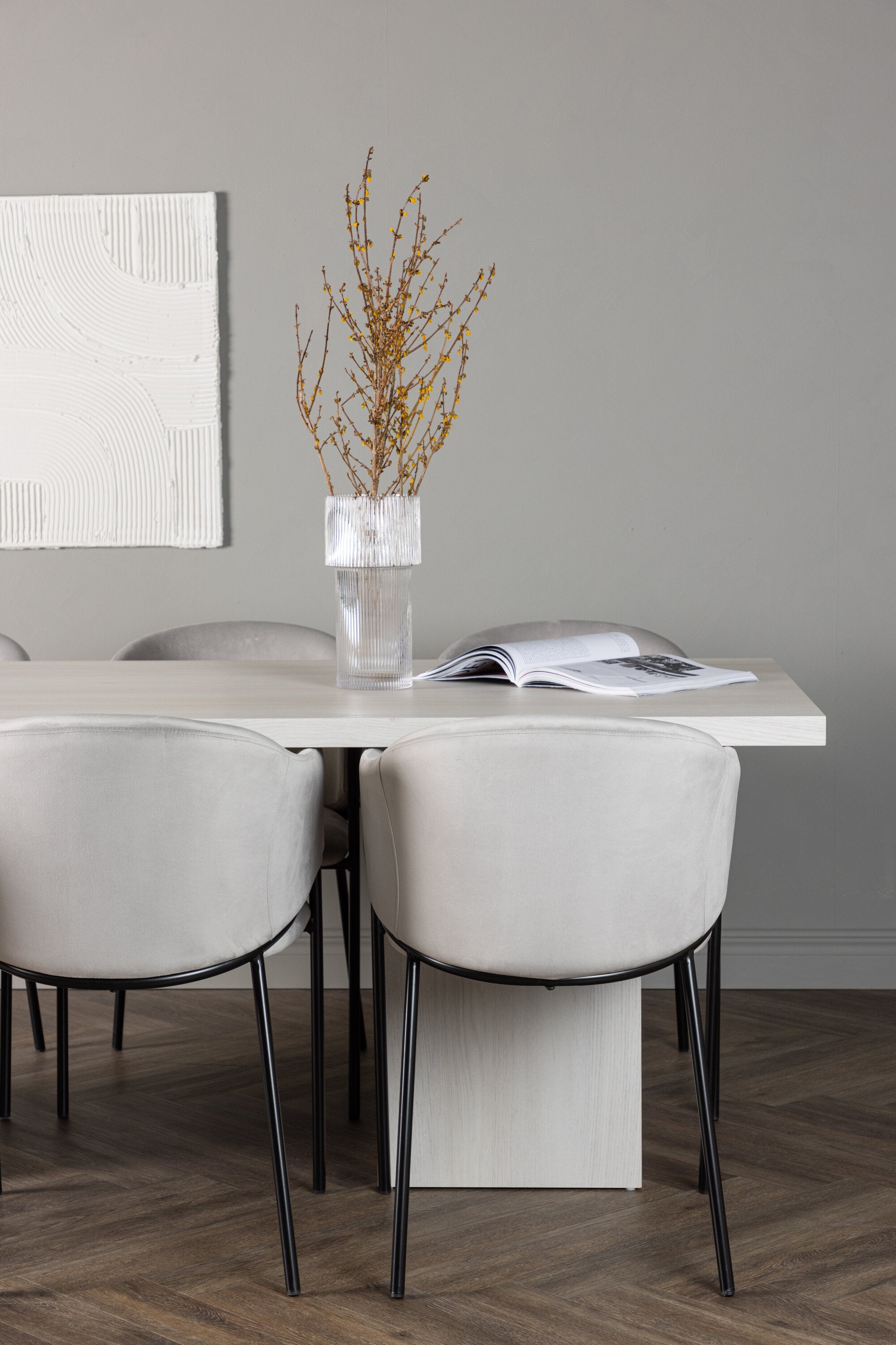 gr23714_4_m Esszimmer Set Olga Mit Den Stühlen Evelina Rechteckiges Essgruppen Set