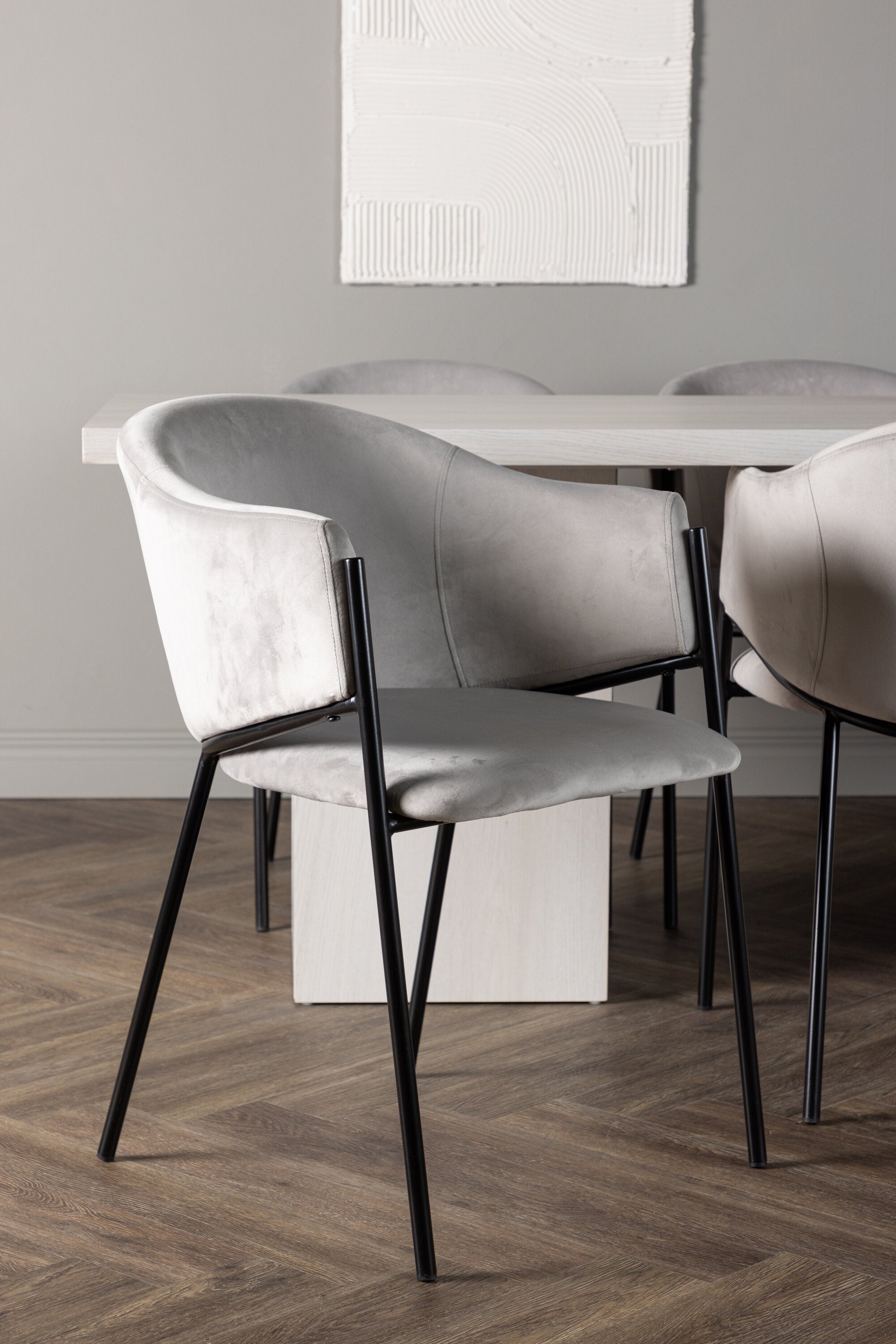 gr23714_5_m Esszimmer Set Olga Mit Den Stühlen Evelina Rechteckiges Essgruppen Set