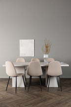 gr23715_1_m Esszimmer Set Olga Mit Den Stühlen Polar Rechteckiges Essgruppen Set