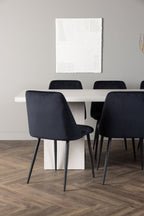 gr23716_3_m Essgarnitur Olga Mit Den Stühlen Night Rechteckiges Essgruppen Set