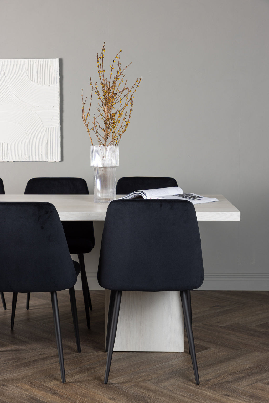 gr23716_4_m Essgarnitur Olga Mit Den Stühlen Night Rechteckiges Essgruppen Set