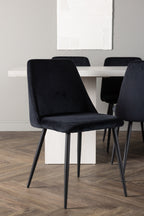 gr23716_5_m Essgarnitur Olga Mit Den Stühlen Night Rechteckiges Essgruppen Set