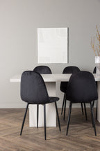 gr23721_3_m Esszimmer Set Olga Mit Den Stühlen Polar Rechteckiges Essgruppen Set