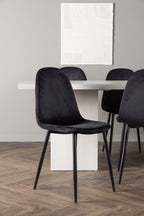 gr23721_5_m Esszimmer Set Olga Mit Den Stühlen Polar Rechteckiges Essgruppen Set