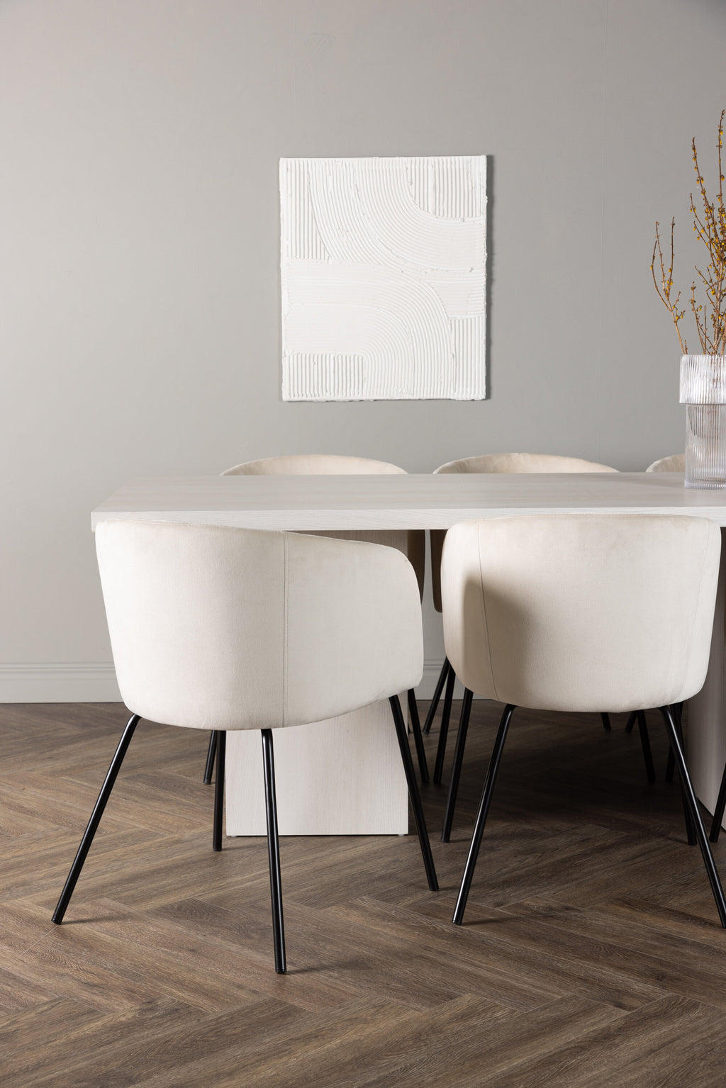 gr23722_3_m Dining Set Olga Mit Den Stühlen Berit Rechteckiges Essgruppen Set