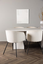 gr23722_3_m Dining Set Olga Mit Den Stühlen Berit Rechteckiges Essgruppen Set