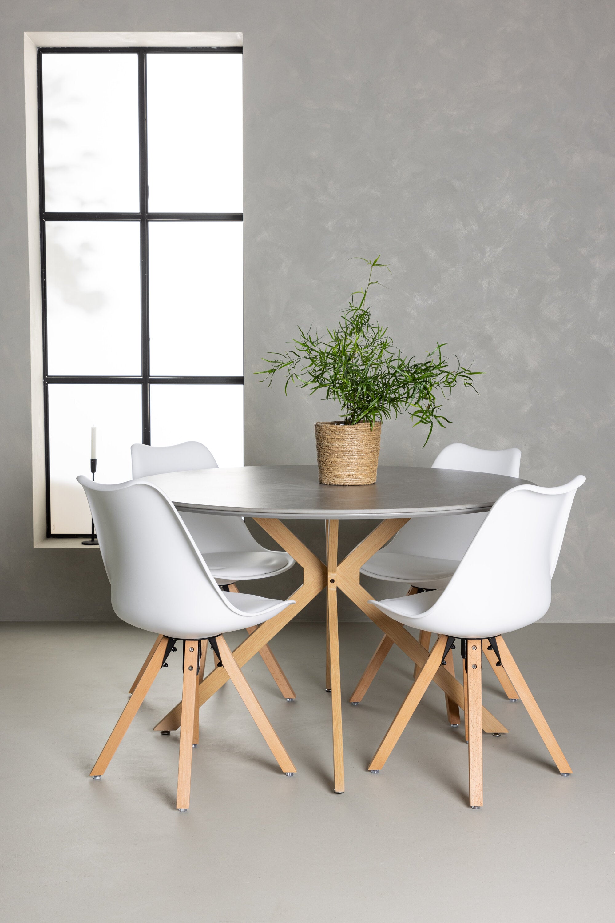 gr23746_1_m Essgarnitur Piazza Mit Den Stühlen Zeno Rundes Essgruppen Set