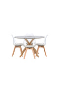gr23748_1_os Dining Set Piazza Mit Den Stühlen Edvin Rundes Essgruppen Set Default Title