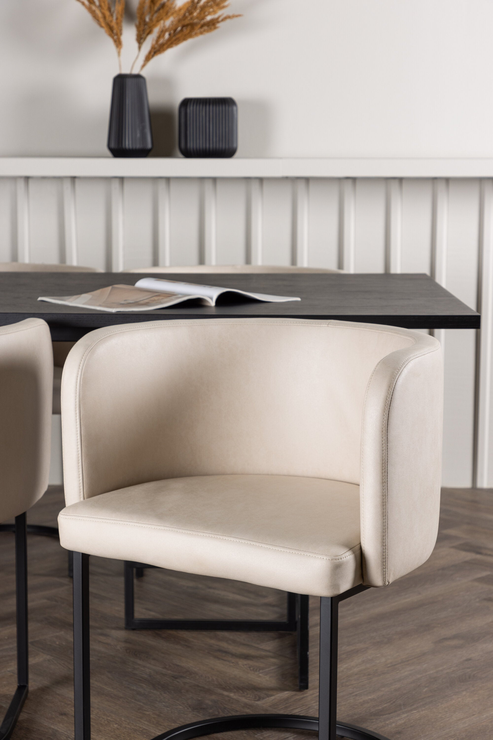 gr23750_4_m Dining Set Ystad Mit Den Stühlen Simrishamn Rechteckiges Essgruppen Set