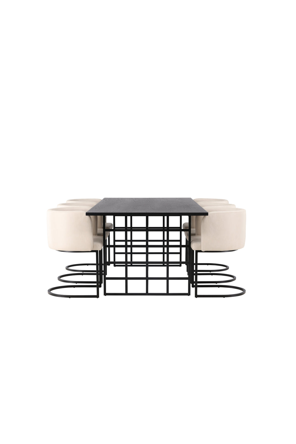 gr23750_4_os Dining Set Ystad Mit Den Stühlen Simrishamn Rechteckiges Essgruppen Set