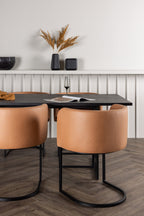 gr23751_3_m Dining Set Ystad Mit Den Stühlen Simrishamn Rechteckiges Essgruppen Set