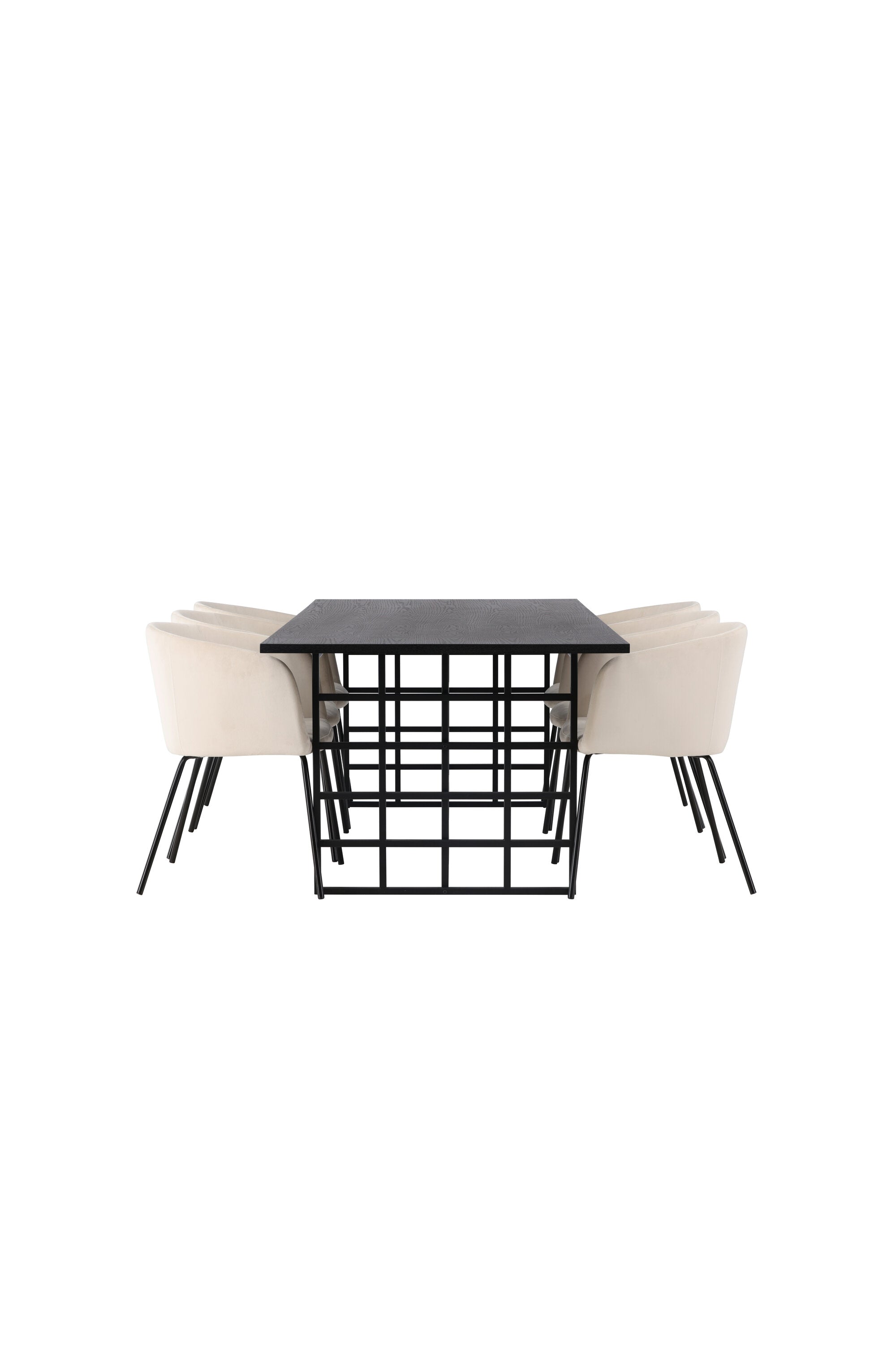 gr23753_4_os Essgarnitur Ystad Mit Den Stühlen Berit Rechteckiges Essgruppen Set