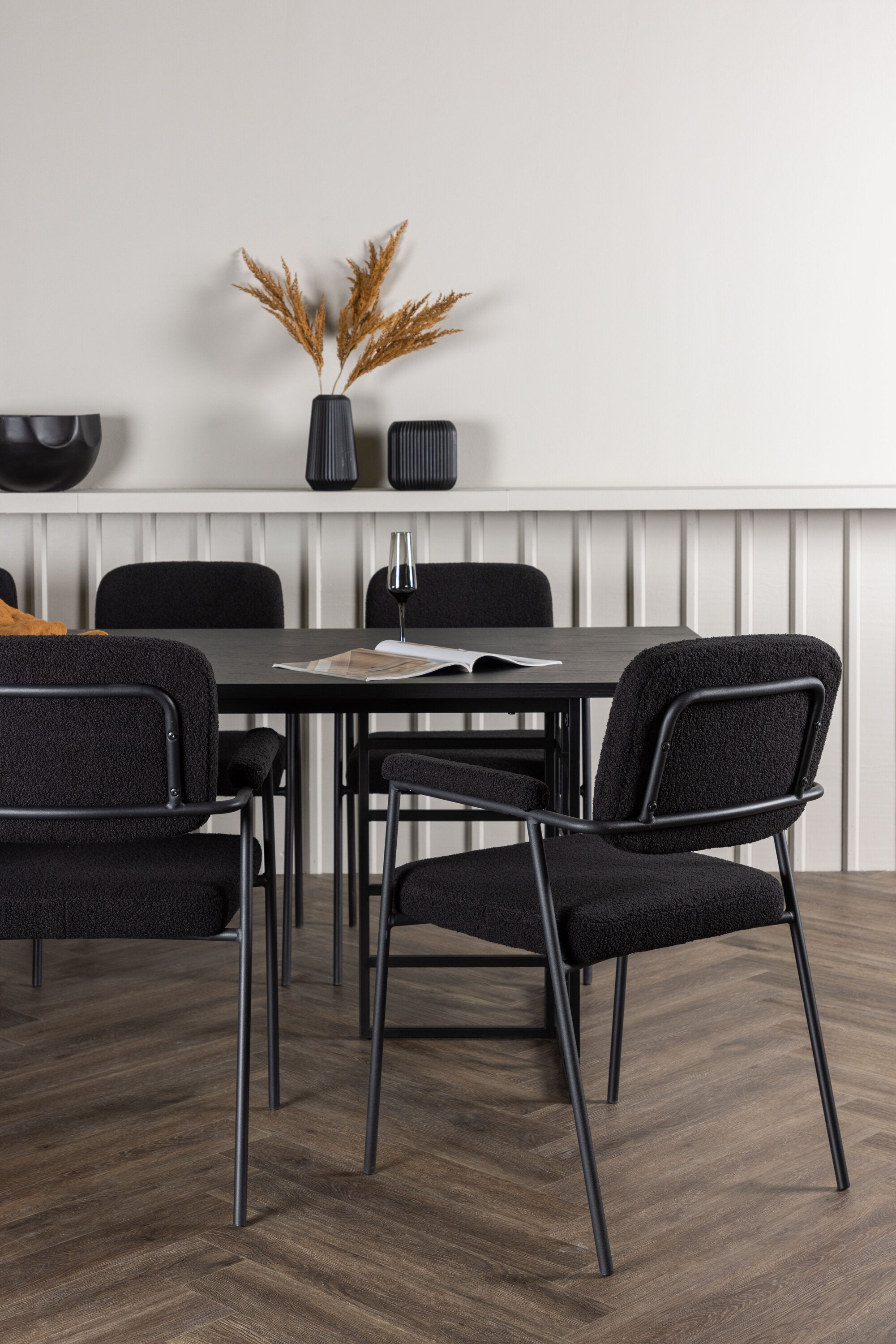 gr23755_3_m Essgarnitur Ystad Mit Den Stühlen Yesterday Rechteckiges Essgruppen Set