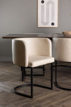 gr23757_4_m Dining Set Ystad Mit Den Stühlen Simrishamn Rechteckiges Essgruppen Set