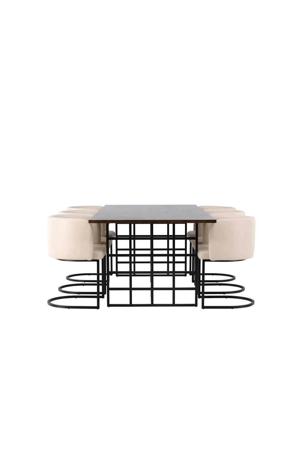 gr23757_4_os Dining Set Ystad Mit Den Stühlen Simrishamn Rechteckiges Essgruppen Set